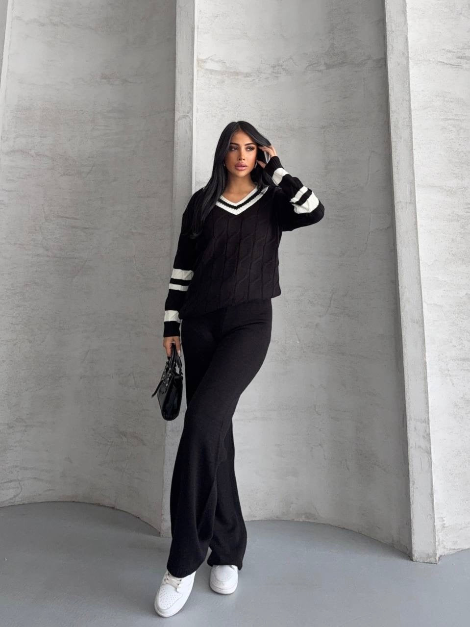 Black Wool Set