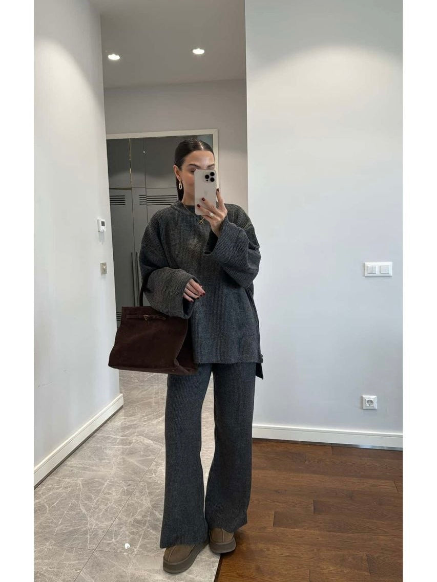 Gray wool Set