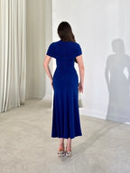 Midnight Blue Elegance Dress