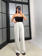 Off-White Breeze Wide-Leg Pants