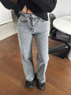High Waist Zara Straight Jeans