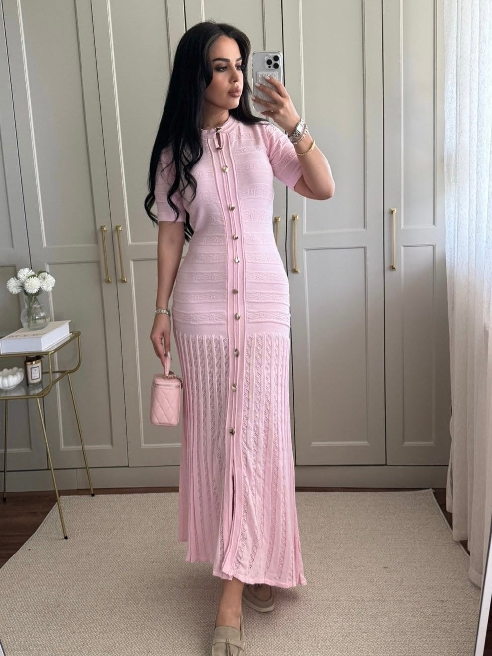 Sandro Pink Dress