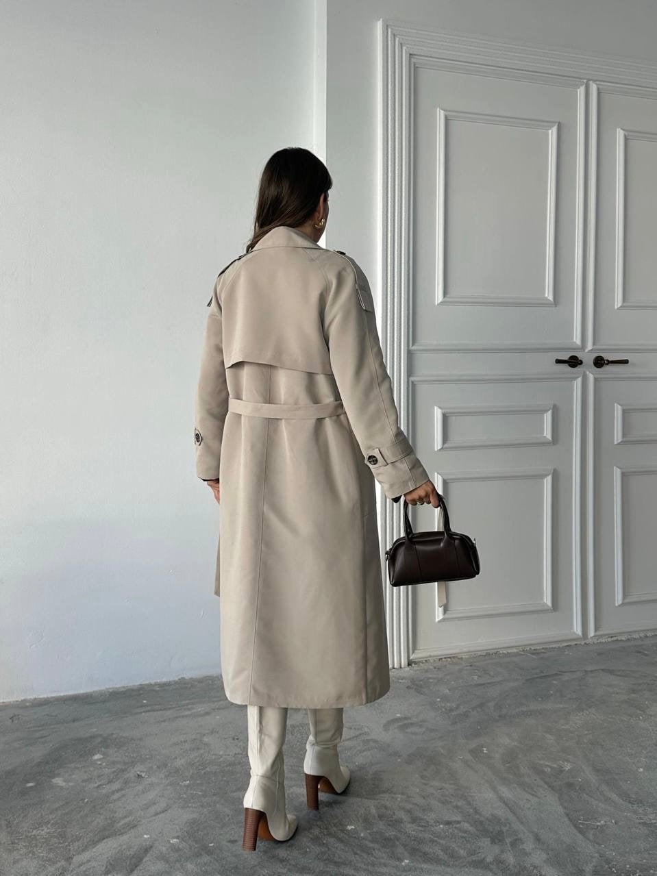 Beige Trench Coat