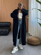 Long Cozy Knit Cardigan