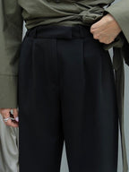 Black Wide-Leg Pants