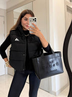 Adidas White Puffer Vest