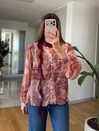 Vintage Paisley Print Shirt