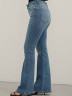 High Waist Flare Jeans