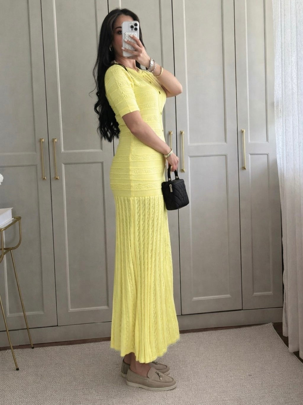 Sandro Yellow Dress