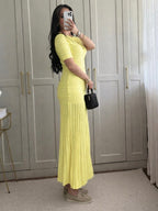 Sandro Yellow Dress