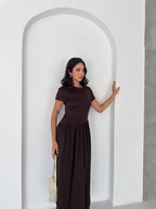 Dark Chocolate Maxi Dress