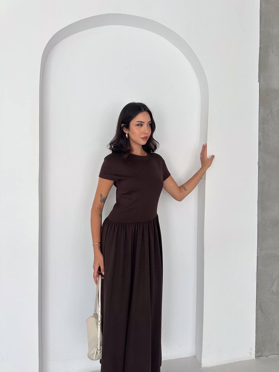 Dark Chocolate Maxi Dress