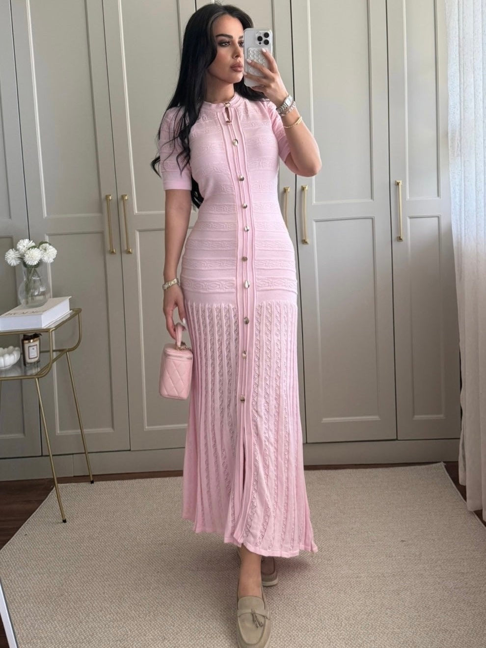 Sandro Pink Dress