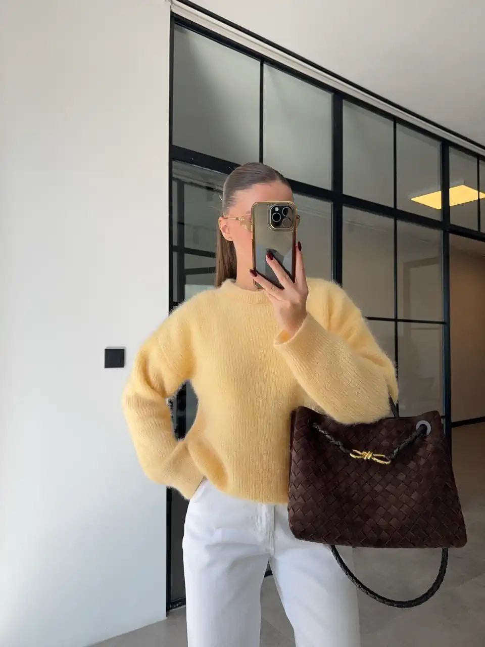Yellow Winter Sweater
