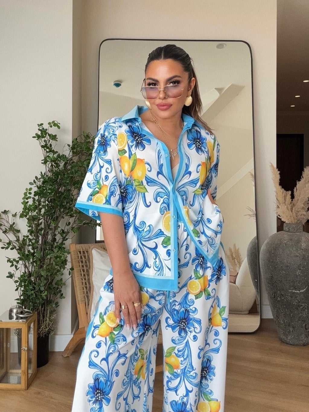 Amalfi Lemon Co-Ord Set