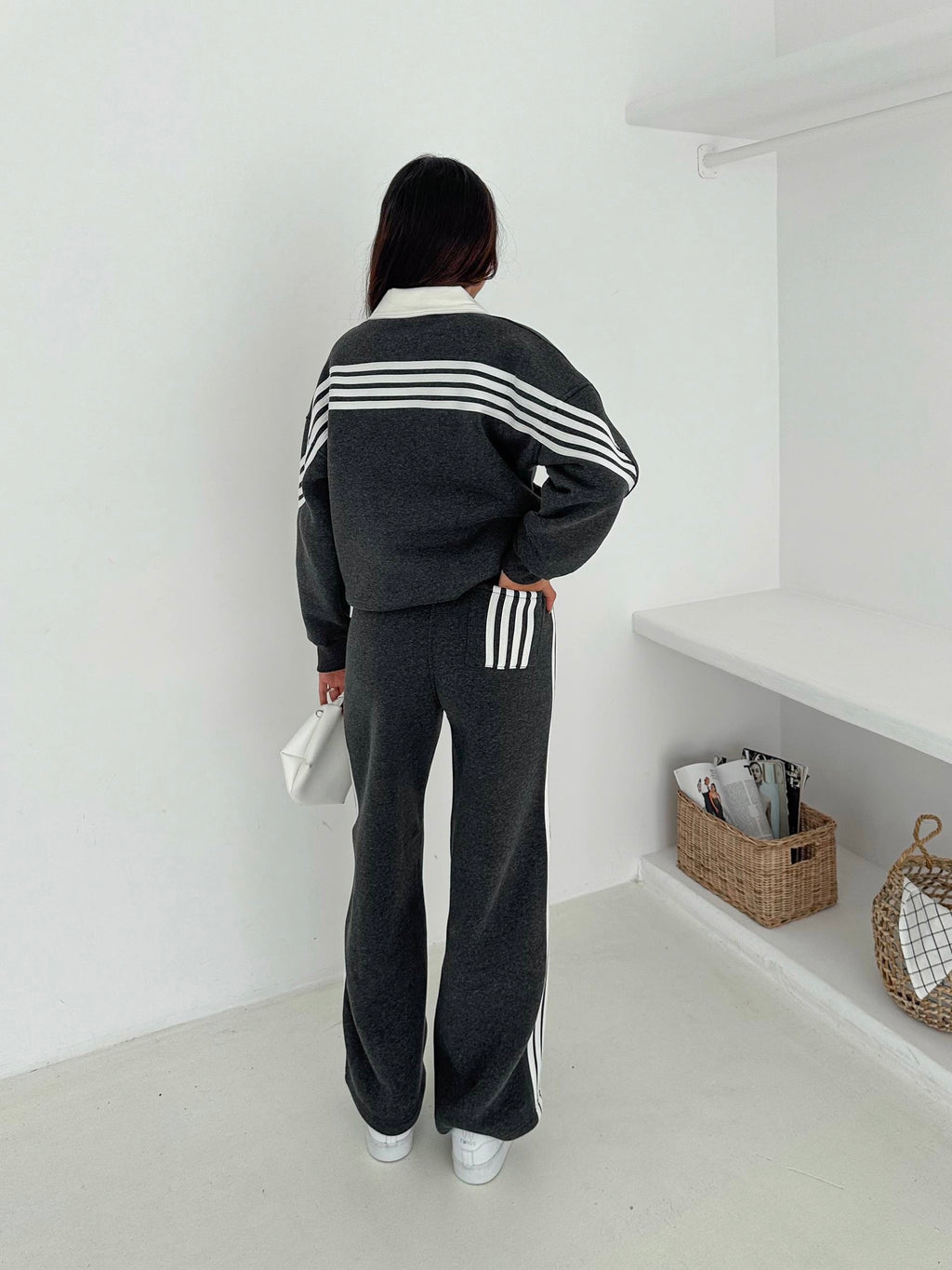 Dark Athletic Stripe Set