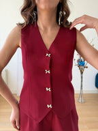 Burgundy Elegance Set