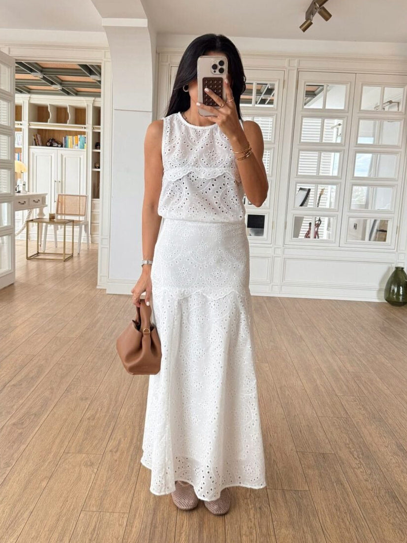 Broderie Two-Piece Set