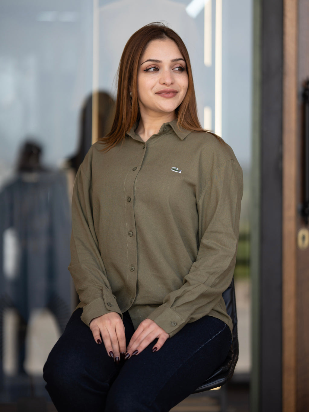 Lacoste Earth Tone Shirt