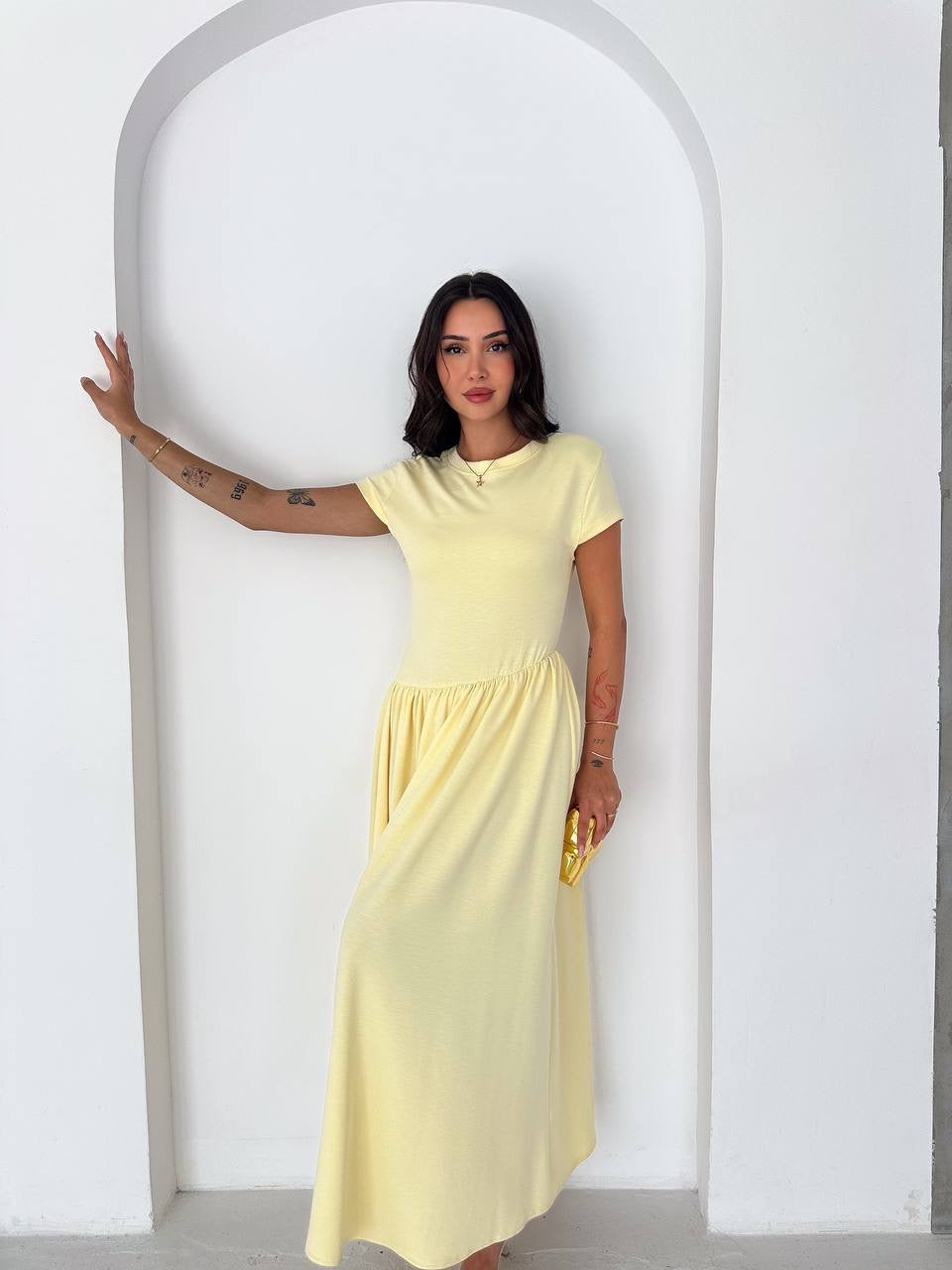 Butter Yellow Maxi Dress