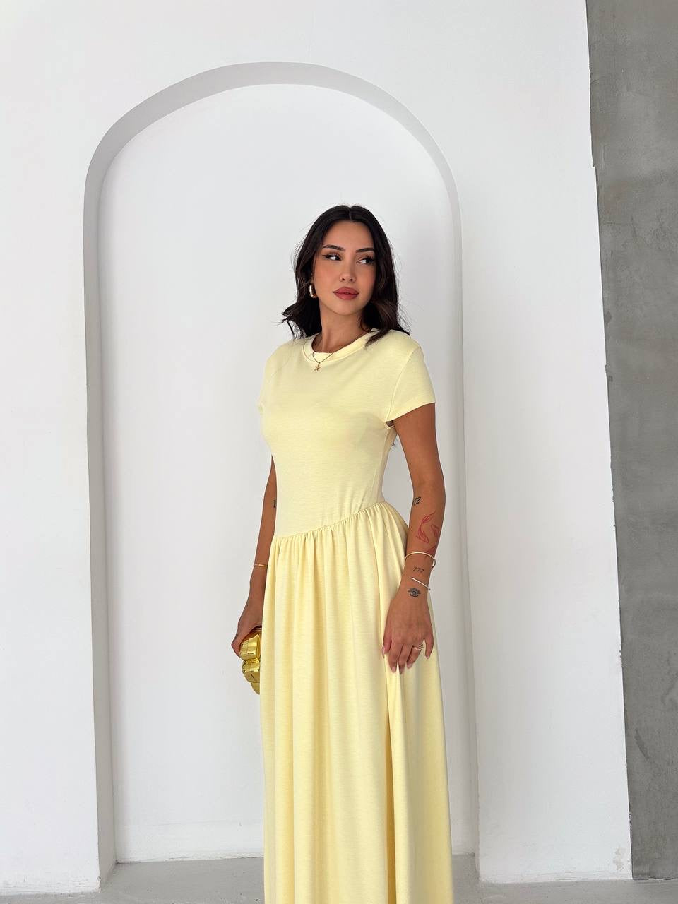 Butter Yellow Maxi Dress