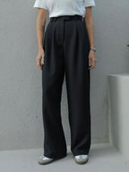 Black Wide-Leg Pants