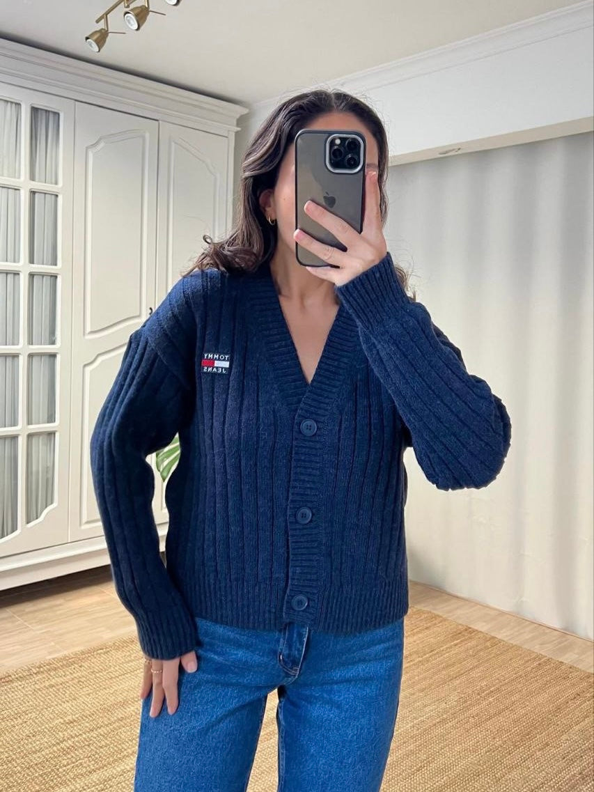 Tommy Jeans Cable Knit Cardigan