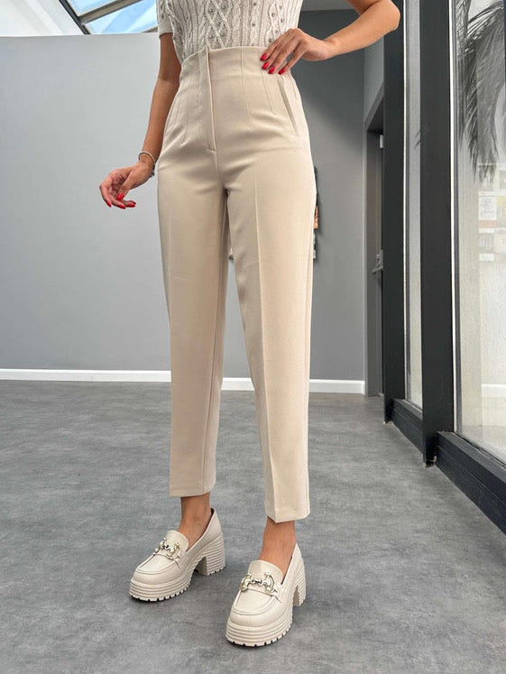 Beige ZARA Pants