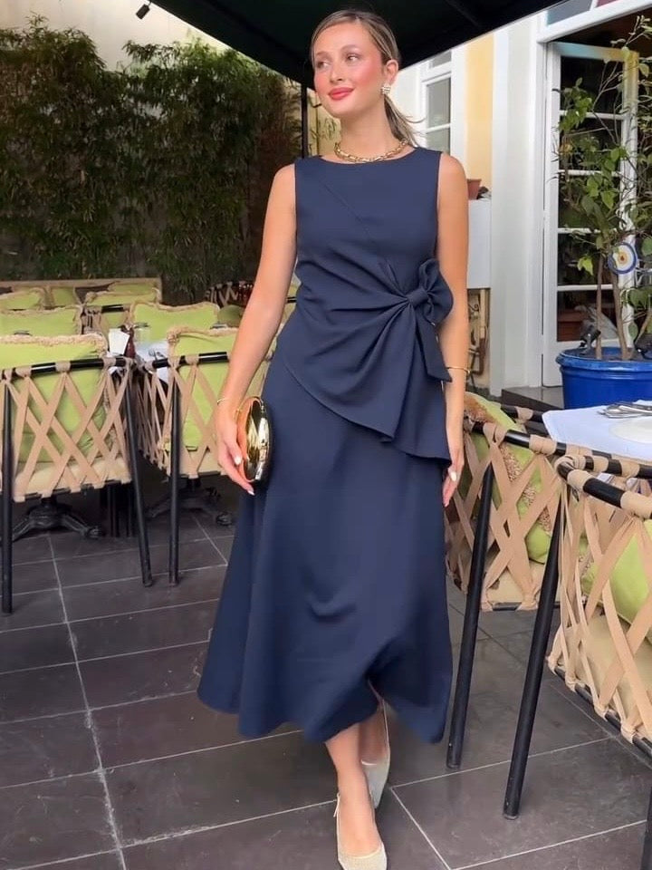 Classic Blue Evening Dress