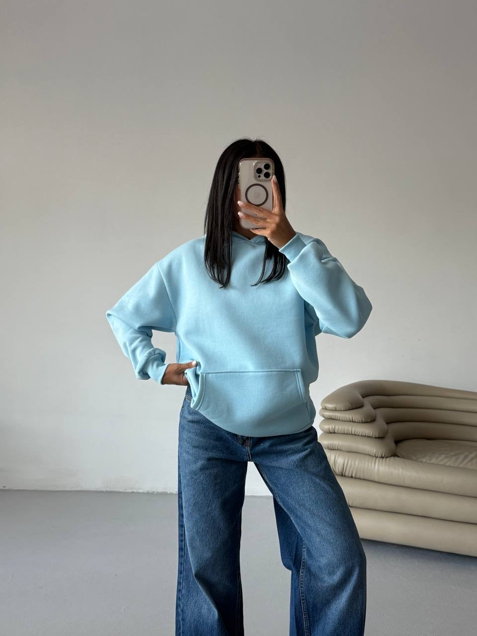 Blue Hoodie