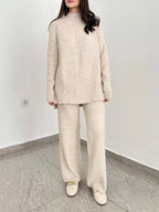 Beige Wool Set