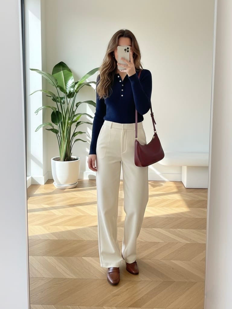 Classic Button Rib Top