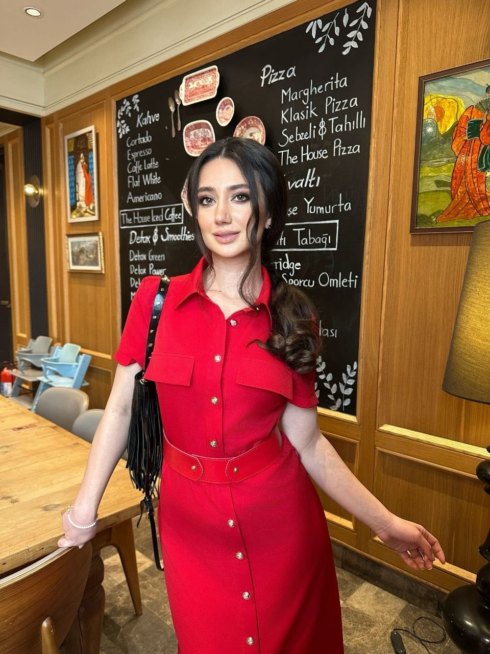 Red Zara Dress