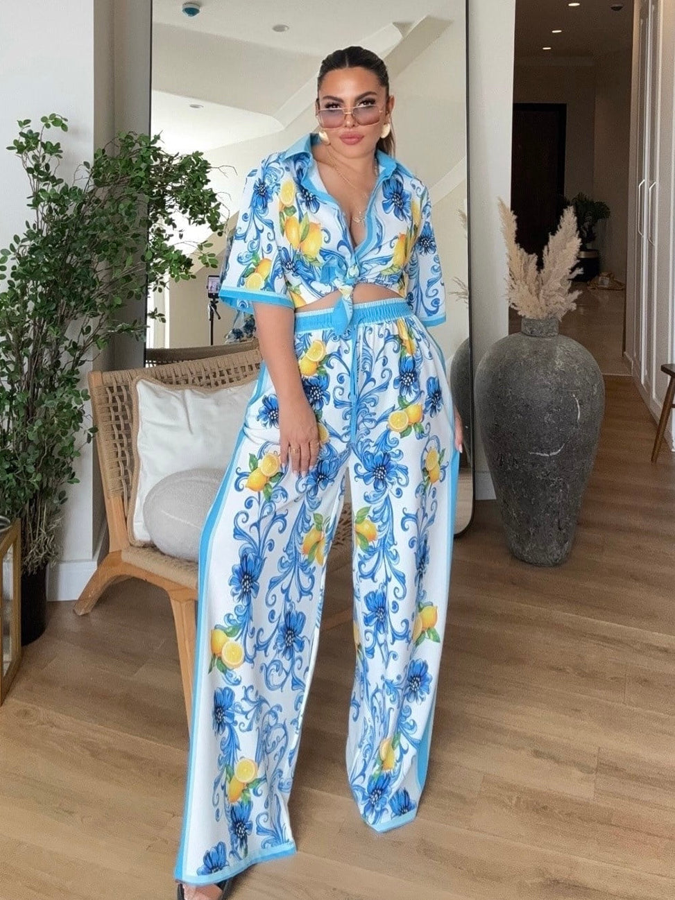 Amalfi Lemon Co-Ord Set