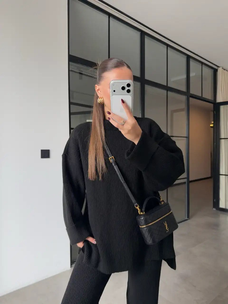 Black Wool Set
