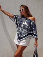 Dior Asymmetric Blouse