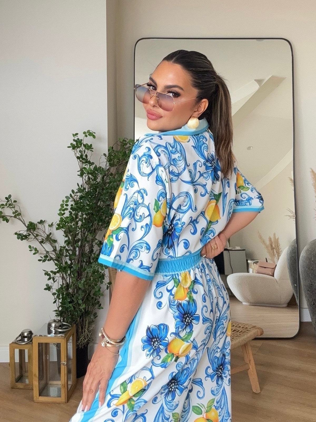 Amalfi Lemon Co-Ord Set