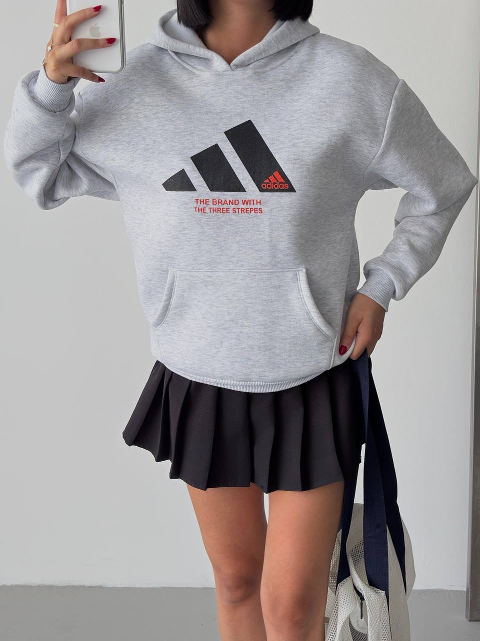 Adidas Gray Hoodie