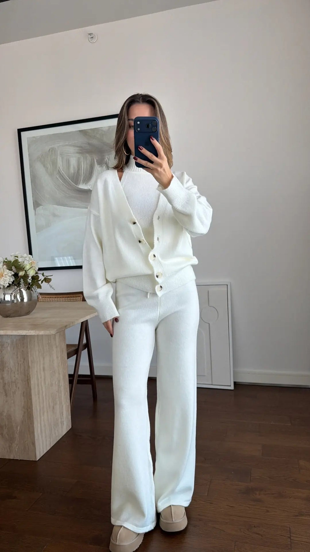 White 3 Piece Set