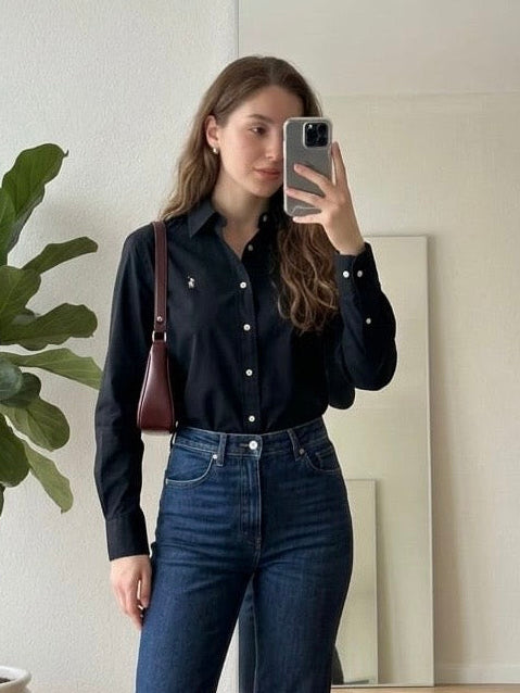 Black U.S. Polo Shirt