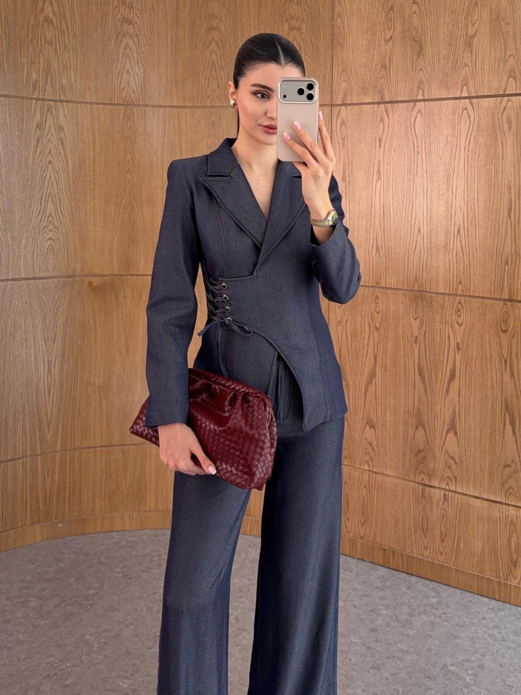 Midnight Tailored Set