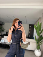 Denim Elegance Jumpsuit
