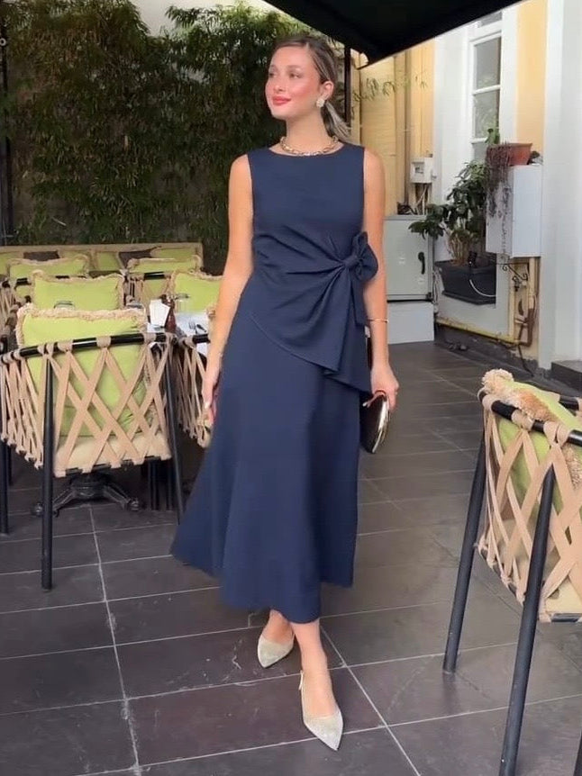 Classic Blue Evening Dress