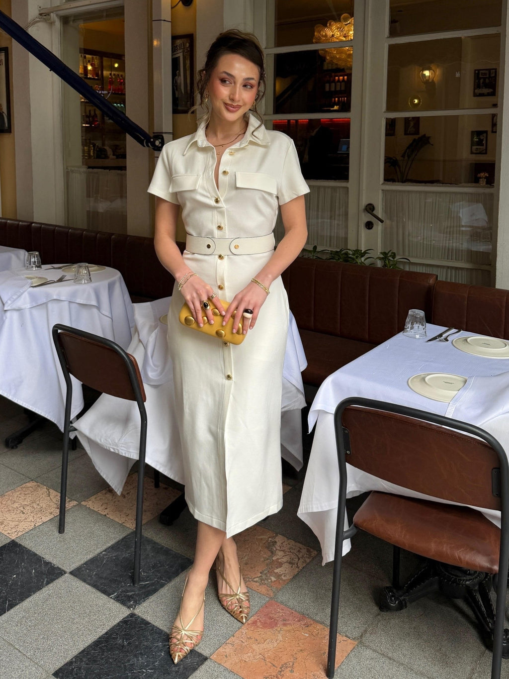 White Zara Dress
