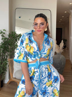 Amalfi Lemon Co-Ord Set