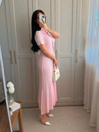 Blush Elegance Knit Dress