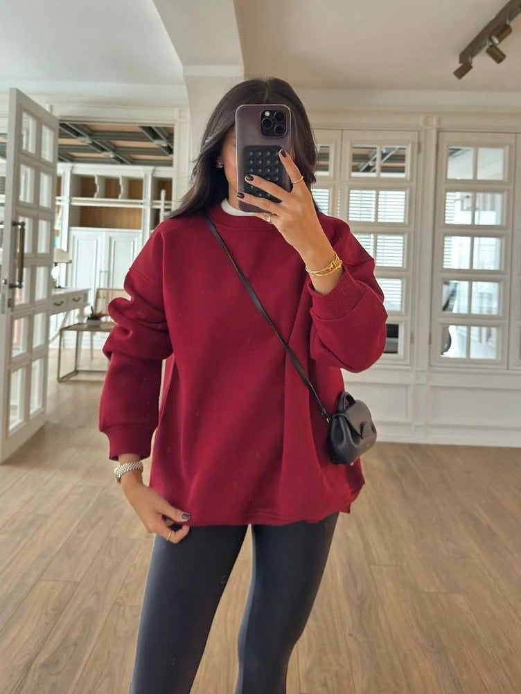 Dark Burgundy Hoodie