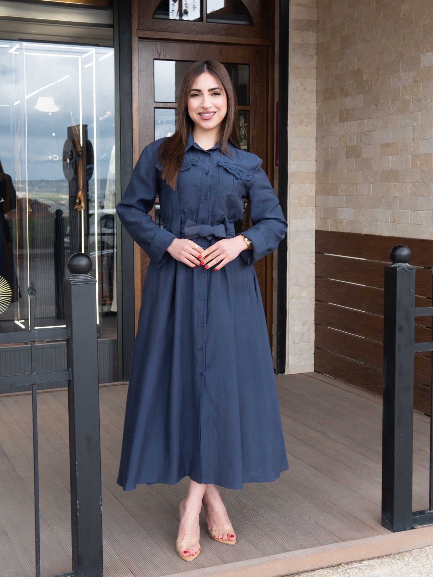 Navy Blue Dress