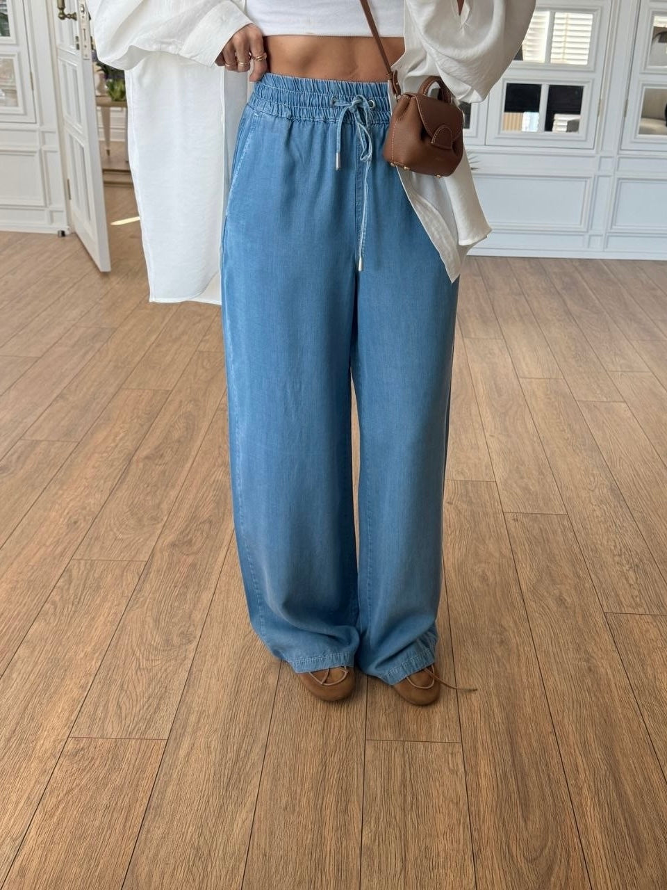 Wide Summer Jeans Pants
