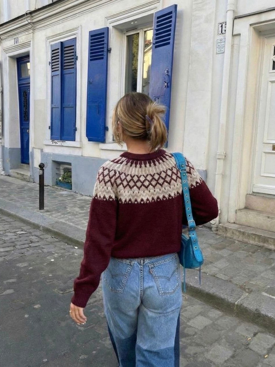 Burgundy Cozy Sweater
